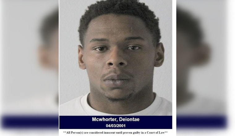 Houston Authorities Recover Stolen Vehicle, Deiontae Mcwhorter Charged with Unauthorized Use