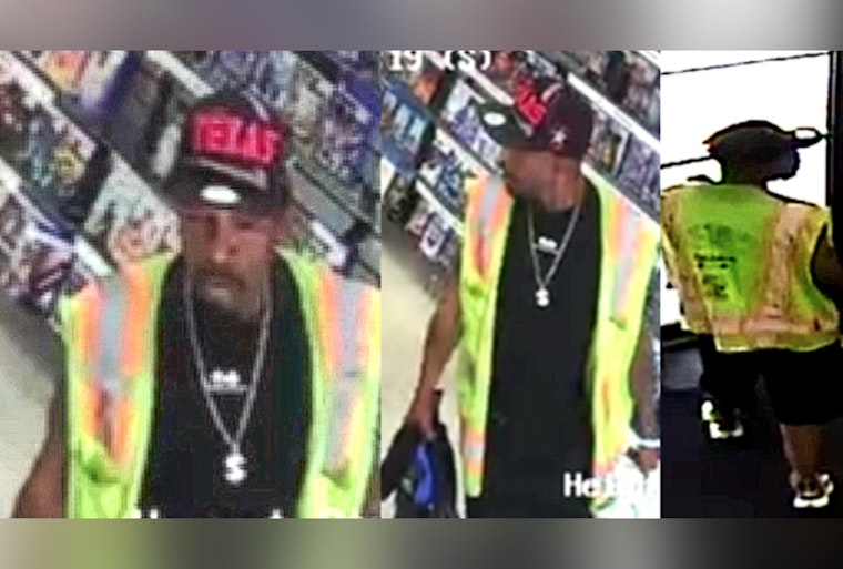 Houston Police Seek Public's Aid in Identifying Suspect in Kirby Game Store Armed Robbery