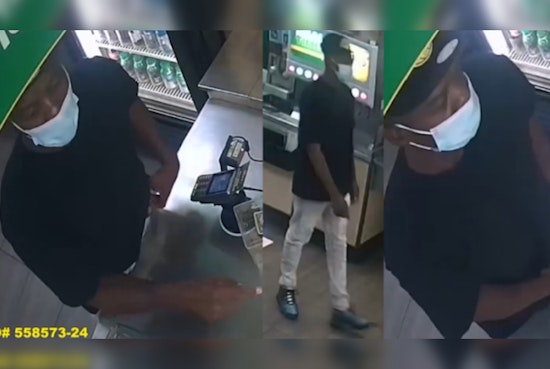 Houston Police Seek Public's Help to Identify Suspect in Aggravated Robbery at Local Sandwich Shop