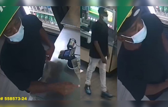 Houston Police Seek Public's Help to Identify Suspect in Aggravated Robbery at Local Sandwich Shop