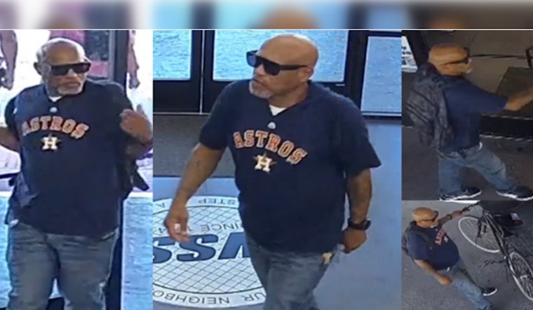 Houston Shoe Store Employee Assaulted by Suspected Aggravated Robber Who Fled On Bicycle