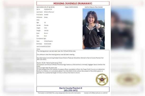 Houston Teen Analaei Oliveira-Pararuan Still Missing, Officials and Community Rally to Aid Search Effort