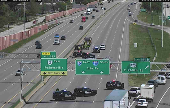 I-90 Eastbound Reopens in Euclid Following Rollover Crash Near East 260th Street Exit
