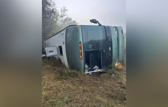 Injuries Reported After Dense Fog Leads to Pickup Truck Collision With Prisoner Transport Bus Near Perkins, Oklahoma