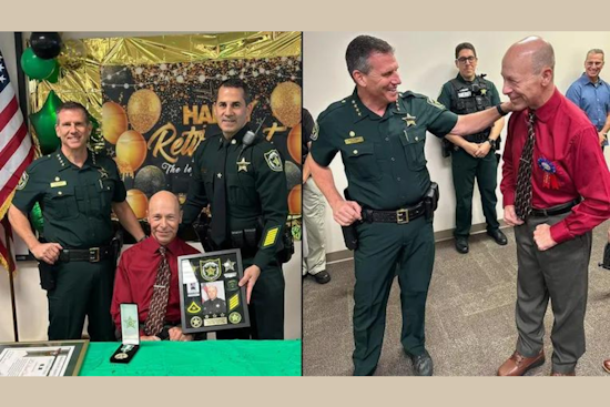 Inspirational Finale, Paralyzed Orange County Deputy Walks Into His Own Retirement Party Defying Odds