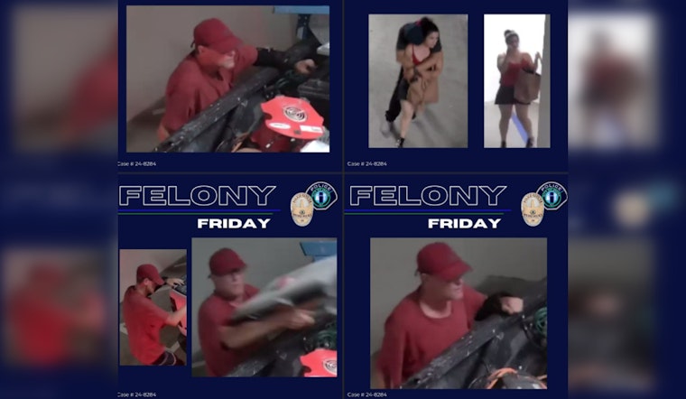 Irvine PD Seeks Public's Aid to Identify Suspects in $3,490 Metropolis Apartments Car Burglary