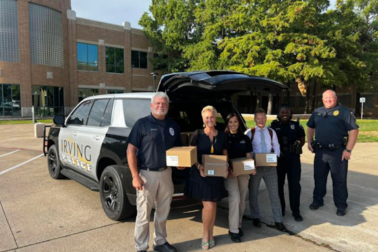 Irving Police Boosts Opioid Response with 420 Narcan Doses Donated by Jacob's Journey