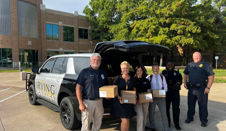 Irving Police Boosts Opioid Response with 420 Narcan Doses Donated by Jacob's Journey