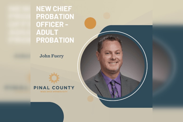 John Fuery Appointed New Chief Adult Probation Officer of Pinal County