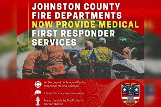 Johnston County Fire Departments Now Fully Equipped for First Responder Services