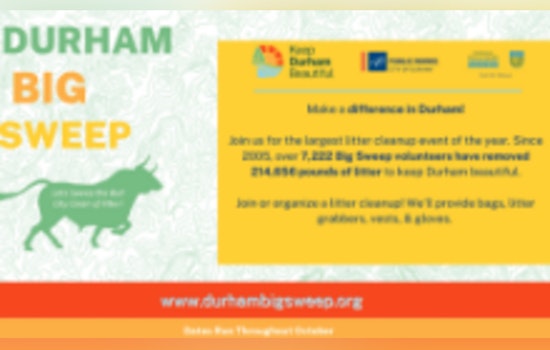 Join Durham's Annual Big Sweep This October for a Cleaner, Greener Community