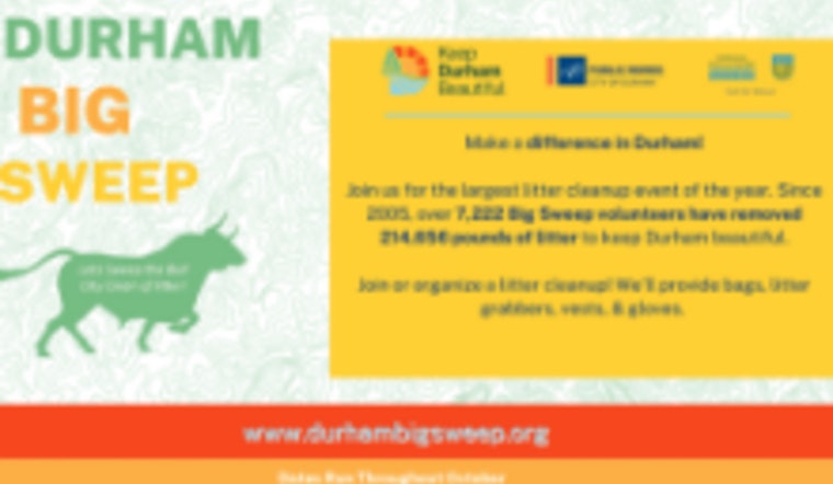 Join Durham's Annual Big Sweep This October for a Cleaner, Greener Community