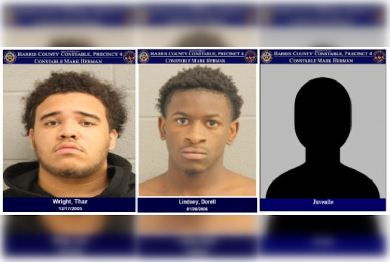 K9 Unit Assists in Arrest of Three Suspects for Armed Theft in Harris County