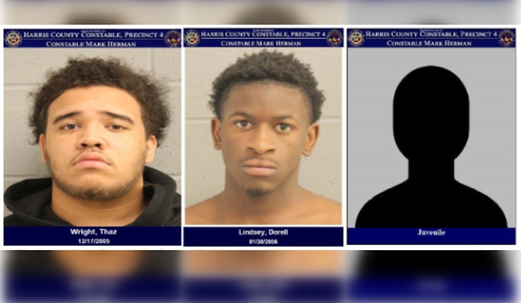 K9 Unit Assists in Arrest of Three Suspects for Armed Theft in Harris County