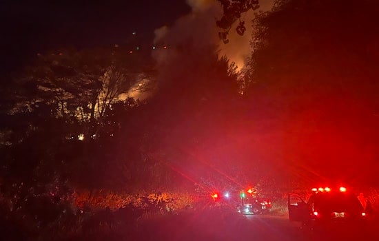 Kauai Firefighters Make Headway on Wainiha Brush Fire, Estimated 60% Contained