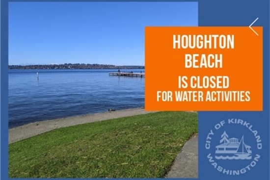 Kirkland's Houghton Beach Park Issues No-Swim Advisory for People and Pets Amid High Bacteria Levels