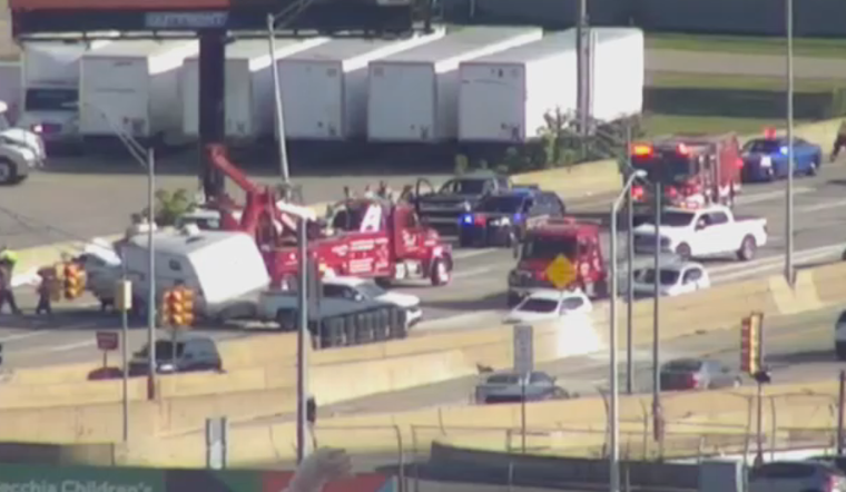 Labor Day Traffic Snarled by Multi-Vehicle Crash on Northbound US-131 in Grand Rapids