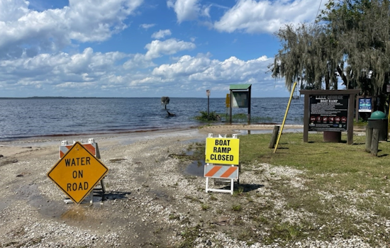 Lake George Boat Ramp and Road Sections Closed in Astor Due to Flooding, Residents Urged to Exercise Caution