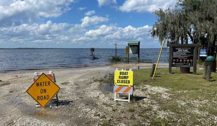 Lake George Boat Ramp and Road Sections Closed in Astor Due to Flooding, Residents Urged to Exercise Caution