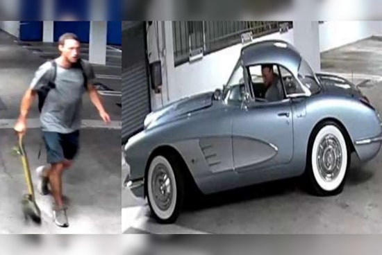 LAPD Seeks Public Help to Recover Stolen Vintage 1958 Corvette in West Los Angeles