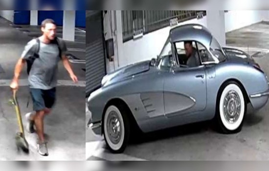 LAPD Seeks Public Help to Recover Stolen Vintage 1958 Corvette in West Los Angeles