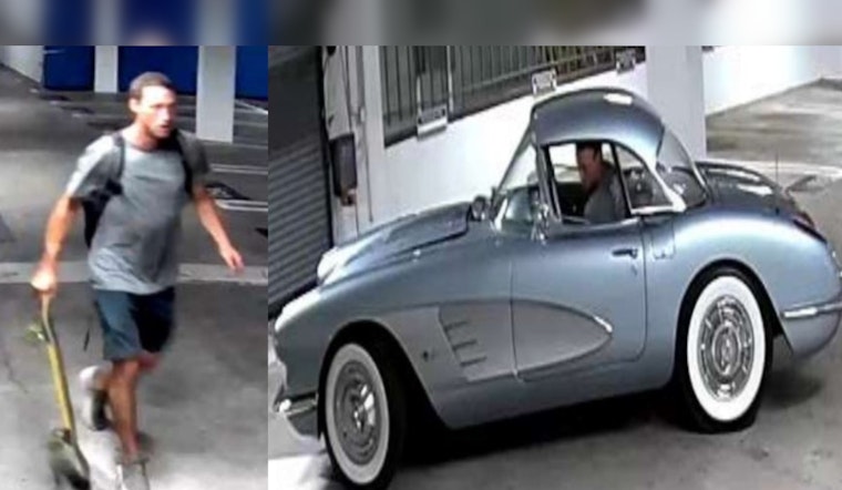 LAPD Seeks Public Help to Recover Stolen Vintage 1958 Corvette in West Los Angeles