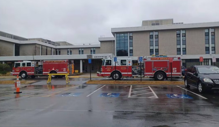 Laptop Fire Prompts Swift Evacuation at Brockton High School, No Injuries Reported