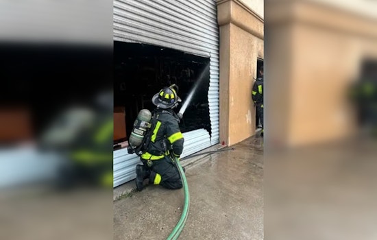 Largo Firefighter Hospitalized After Battling Intense Warehouse Blaze