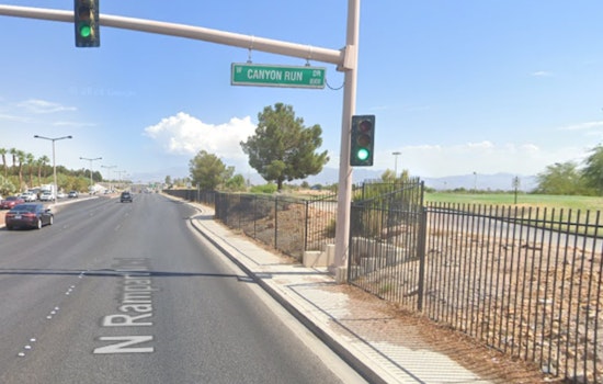 Las Vegas Motorcyclist's Death at North Rampart and Canyon Run Drives Traffic Fatality Count to 98