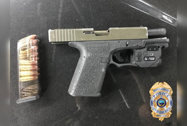 Long Beach Police Investigate Stabbing and Seize Unserialized Firearm in Separate Incidents