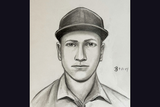 Los Altos Police Seek Public's Aid Regarding Assault on Elderly Man, Suspect Sketch Released