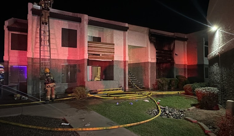 Man Fights For Life After Being Rescued From North Phoenix Apartment Fire on 19th Avenue