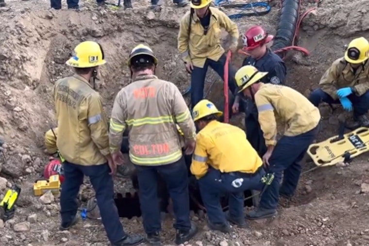 Man Trapped in Drainage Pipe in Southern California Rescued by Joint Emergency Services Effort