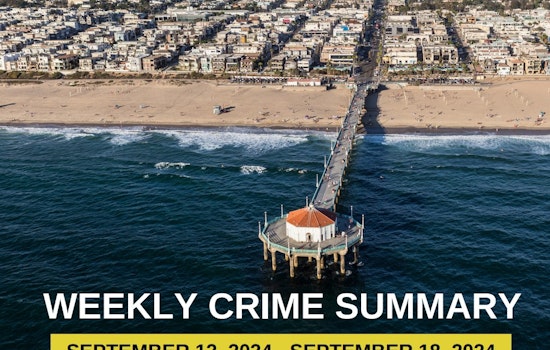 Manhattan Beach Police Tally 49 Crimes, Highlighting Auto Thefts and Burglaries in Weekly Report