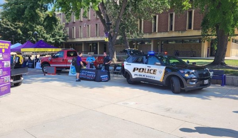 Mankato Police and Fire Departments Team Up with MSU for Interactive Safety Expo