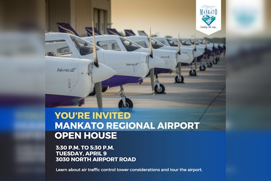 Mankato Regional Airport Invites Community to Open House Event for Glimpse into Future Developments
