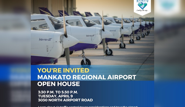 Mankato Regional Airport Invites Community to Open House Event for Glimpse into Future Developments