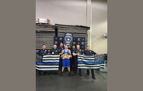 Mansfield Officer Barlette Wins 'Fight of the Night' at GUNS & HOSES Charity Boxing Event