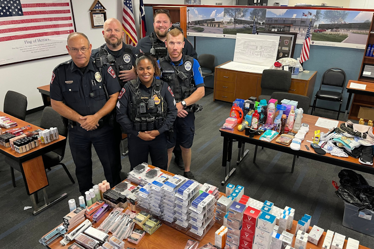 Mansfield Police Nab Trio Suspected of Statewide Organized Theft, Recover Over $10K in Stolen Goods