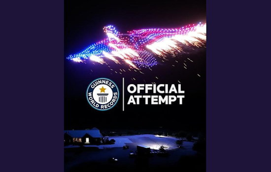 Mansfield to Witness Potential World Record Drone Show Spectacle This Saturday