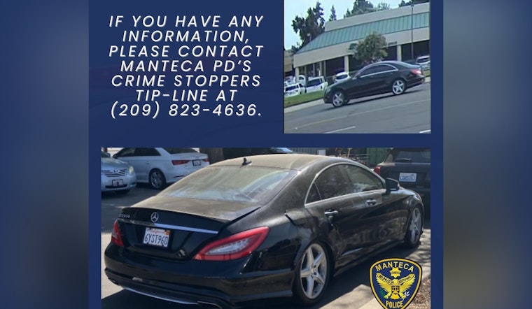 Manteca Police Seek Community Help to Trace Suspicious Vehicle Linked to Young Slo-Be's Fatal Shooting