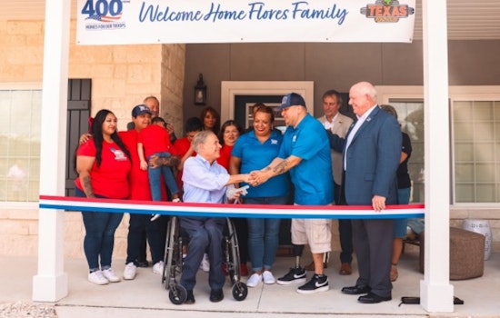 Marine Veteran Honored with Custom Built Home in New Braunfels by Governor Abbott and HFOT