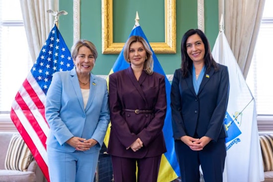 Massachusetts Governor Maura Healey and First Lady Lydgate Host Ukraine's First Lady, Pledge Support Amidst Crisis