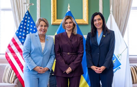 Massachusetts Governor Maura Healey and First Lady Lydgate Host Ukraine's First Lady, Pledge Support Amidst Crisis