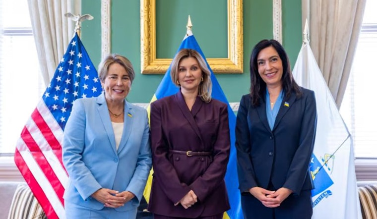 Massachusetts Governor Maura Healey and First Lady Lydgate Host Ukraine's First Lady, Pledge Support Amidst Crisis