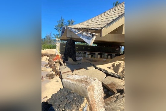 Maui Parks Department Acts on Climate Impact, Moves to Remove Eroding Baldwin Beach Pavilion
