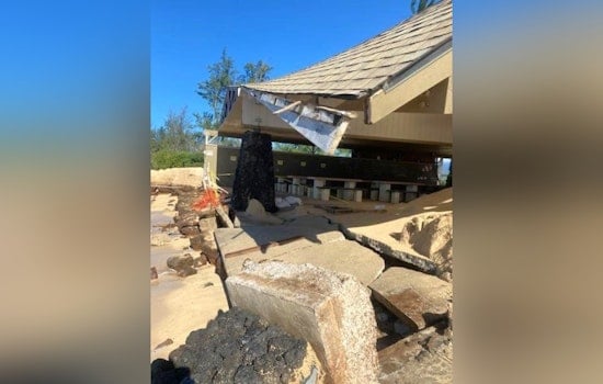 Maui Parks Department Acts on Climate Impact, Moves to Remove Eroding Baldwin Beach Pavilion