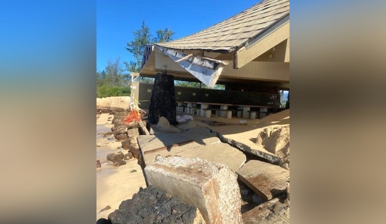 Maui Parks Department Acts on Climate Impact, Moves to Remove Eroding Baldwin Beach Pavilion