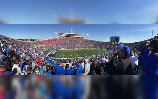 Memphis Tigers Faithful Fill Renovating Simmons Bank Liberty Stadium Amidst 2024 Season Kickoff