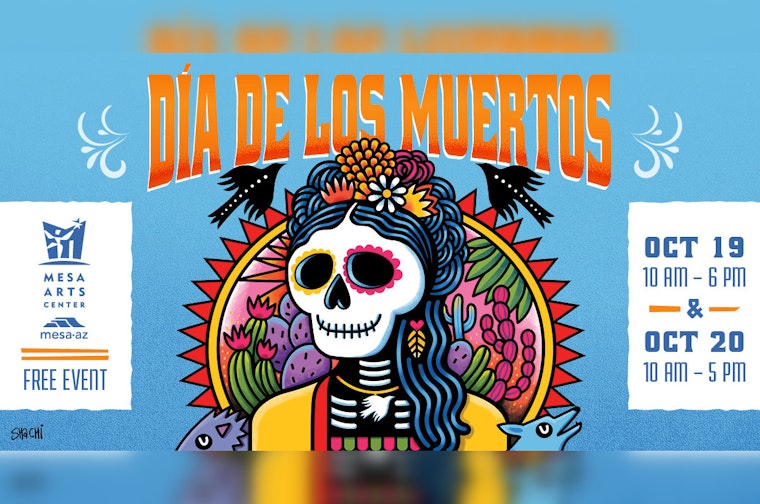 Mesa Arts Center to Host 18th Annual Día de los Muertos Festival with Free Admission and Vibrant Attractions